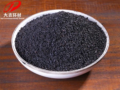 망간 모래로 하수 여과